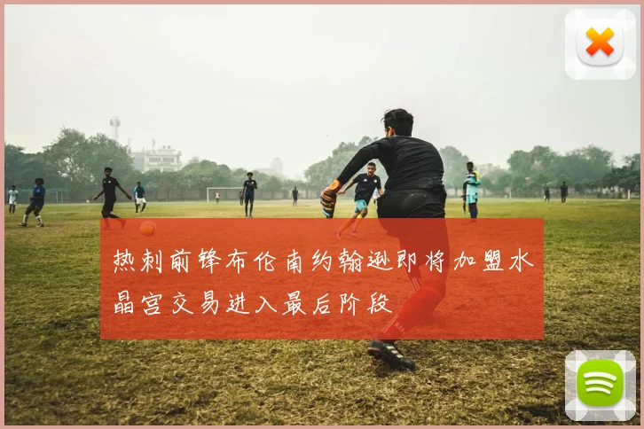 热刺前锋布伦南约翰逊即将加盟水晶宫交易进入最后阶段